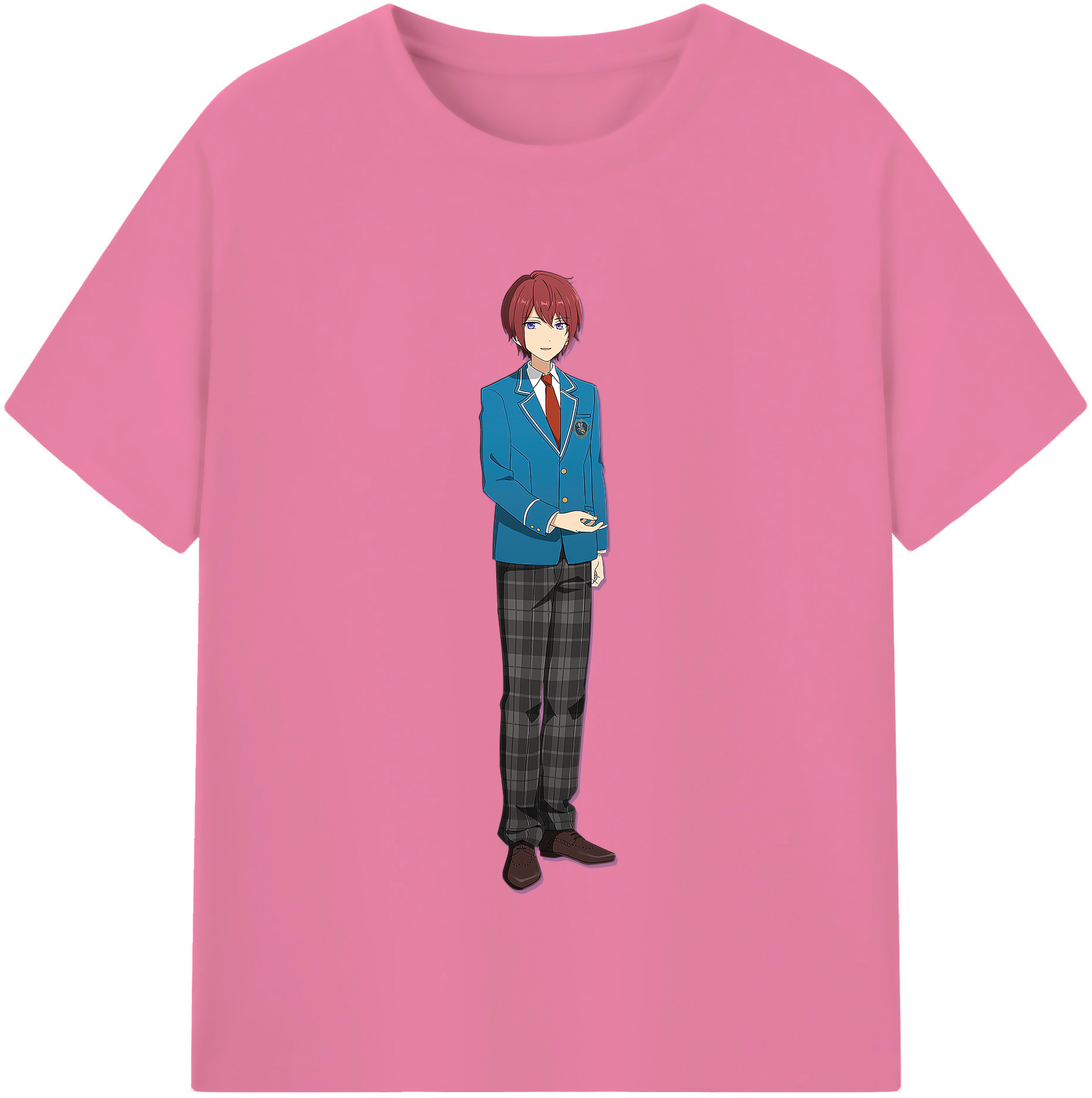 （画像用） あんさんぶるスターズ! Ensemble Stars 綿100％半袖Tシャツ（フロントプリント）